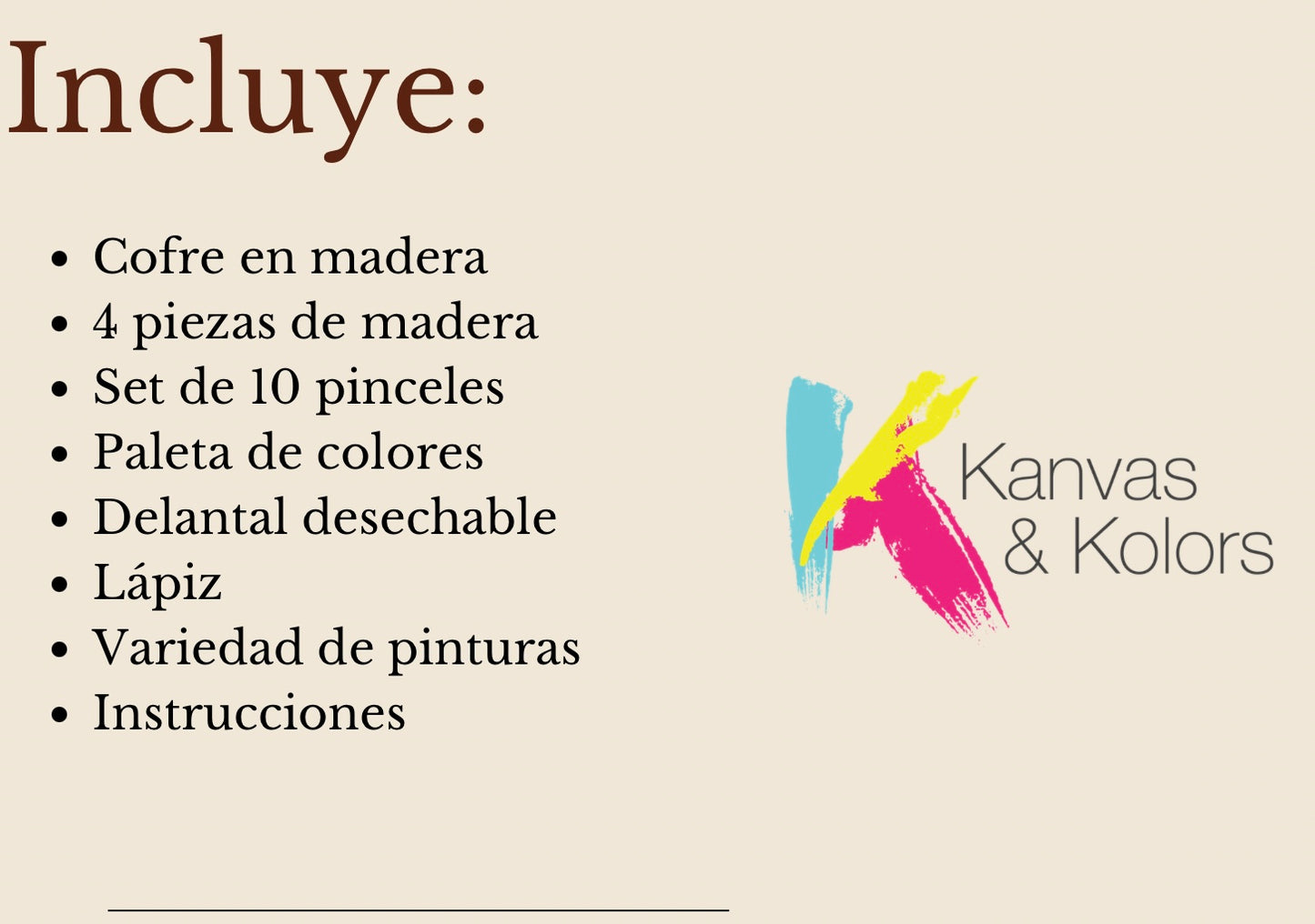 Crea tu cajita de recuerdos - Memory Treasure Paint Kit