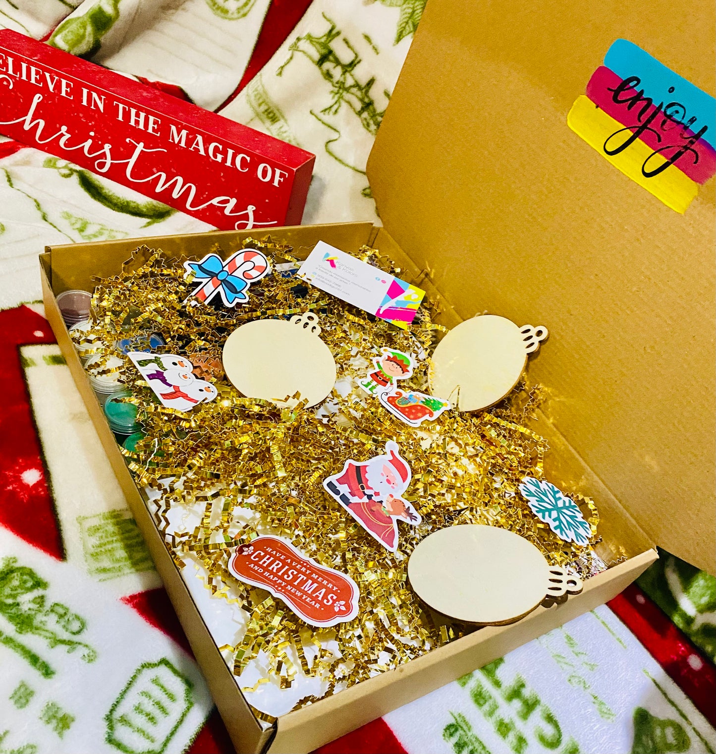 PaintBox Christmas Ornaments (recomendado para hasta 6 personas)