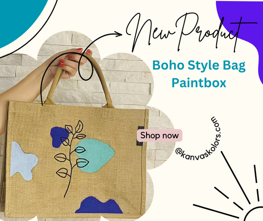 Boho Style Bag PaintBox